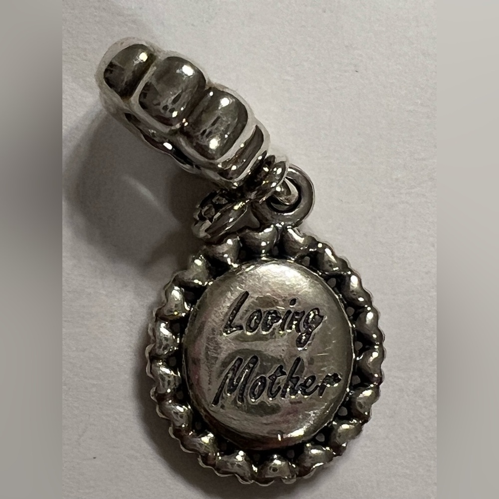 Retired Authentic Pandora Loving Mother Dangle Charm 791127CZ